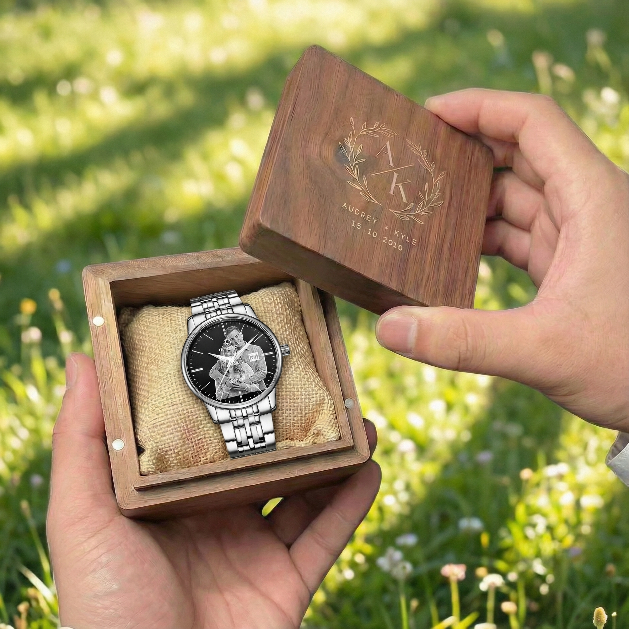 Personalized Men‘s Quartz Watch