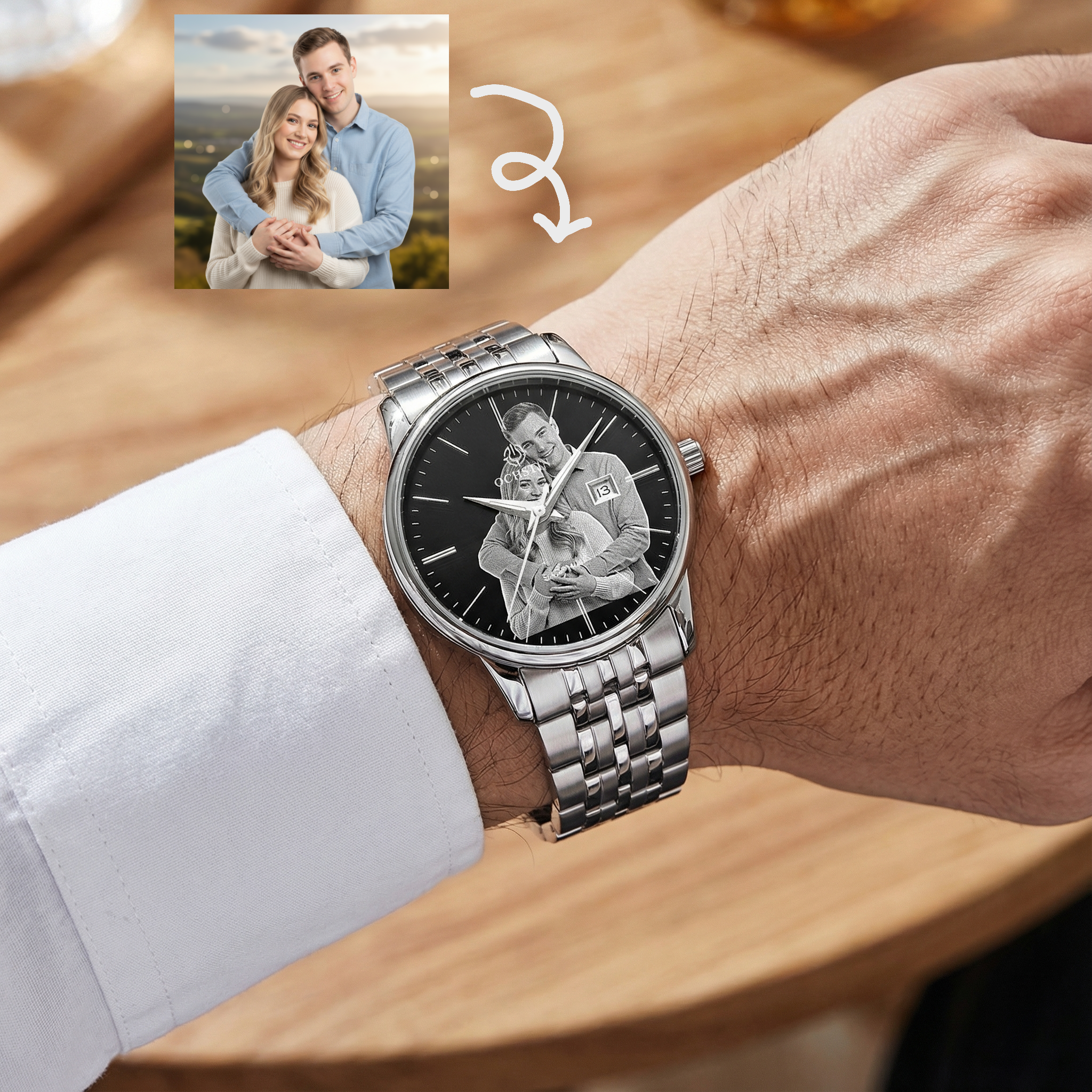 Personalized Men’s Quartz Watch