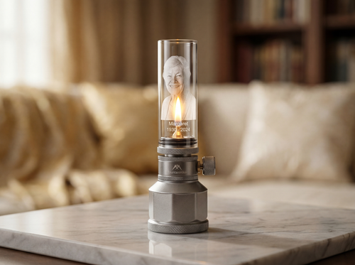 Personalized Memorial Gas Lantern