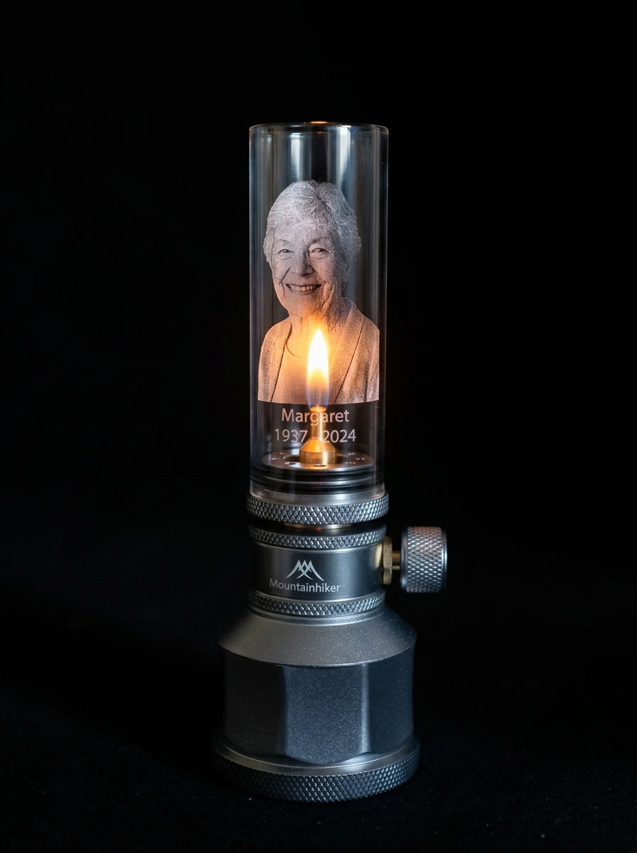 Personalized Memorial Gas Lantern