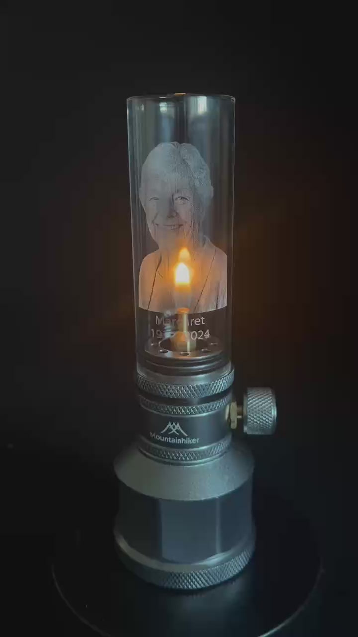 Personalized Memorial Gas Lantern