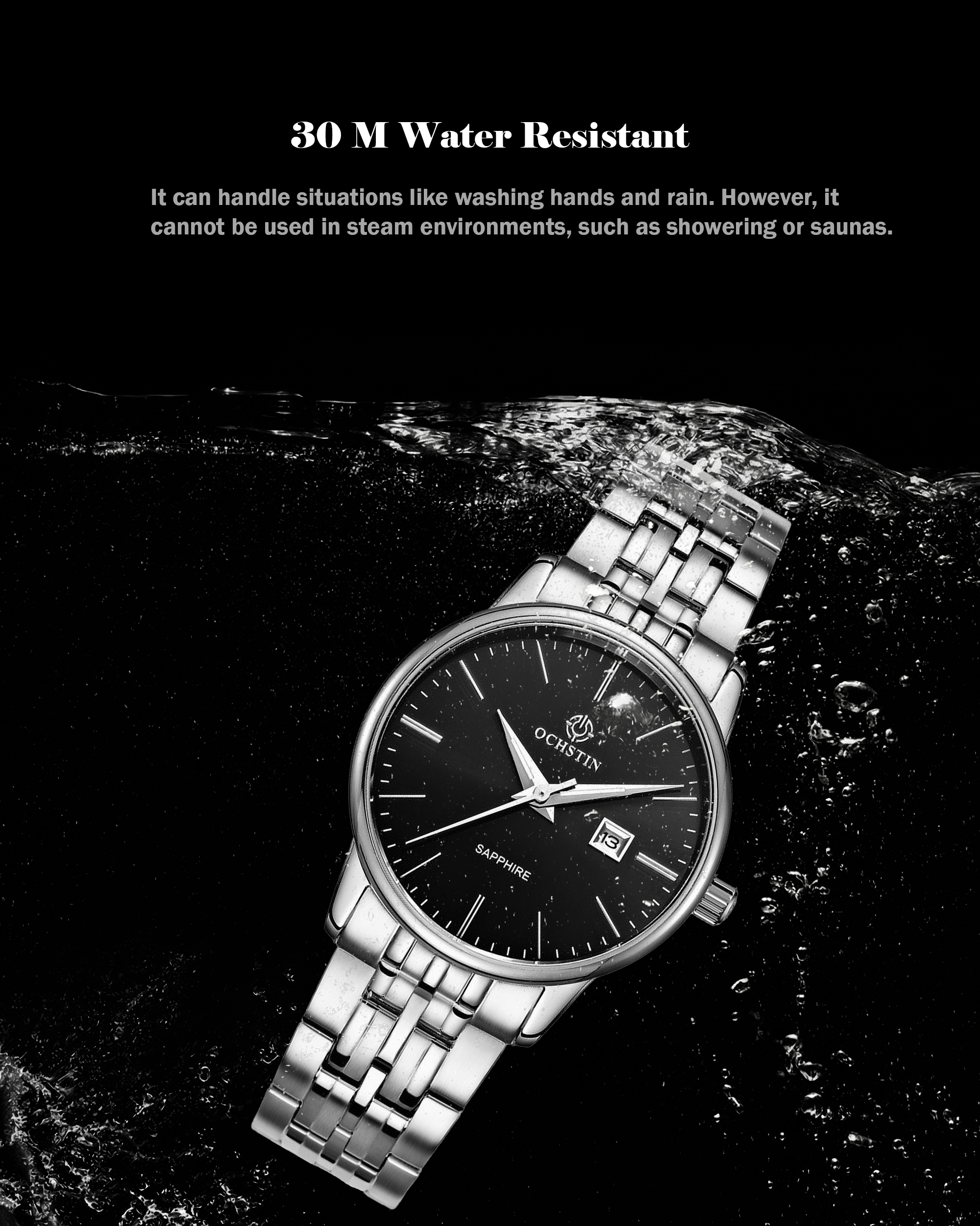 Personalized Men’s Quartz Watch